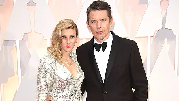 Ethan Hawke and wife